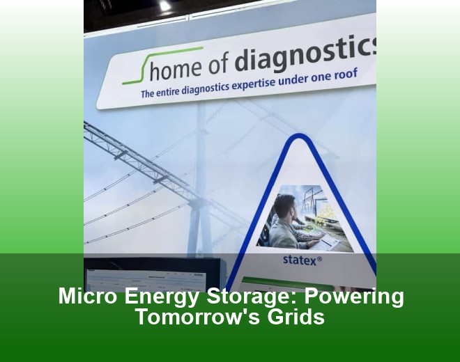Micro Energy Storage: Powering Tomorrow's Grids